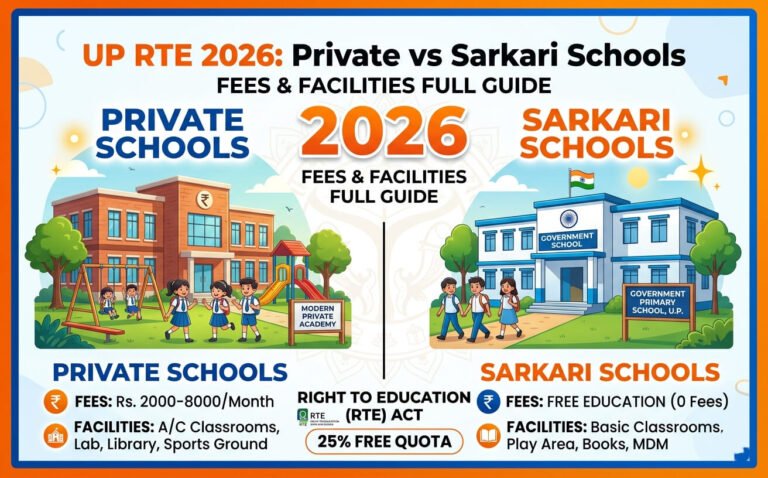 up-rte-2026-private-vs-sarkari-schools-fees-and-facilities