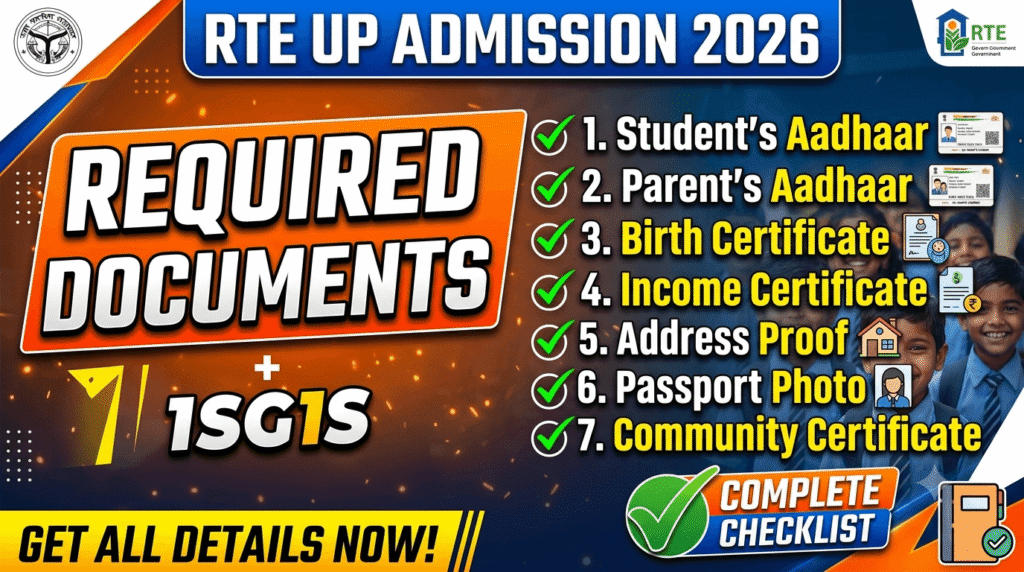Required Documents – Complete Checklist