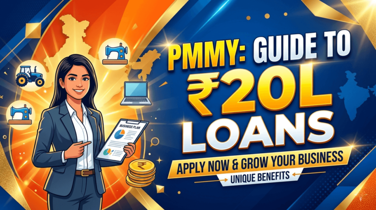 Pradhan Mantri Mudra Yojana (PMMY): Guide to ₹20L Loans