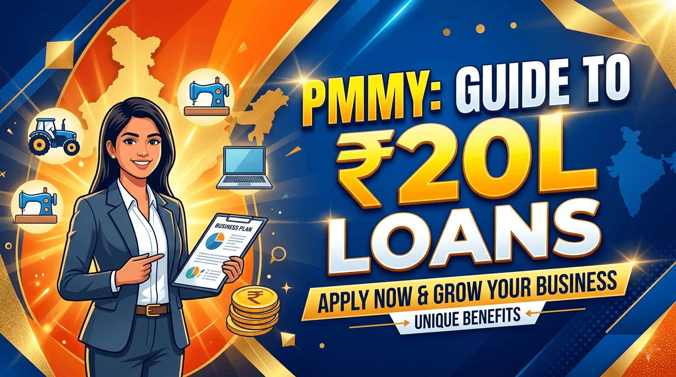 Pradhan Mantri Mudra Yojana (PMMY): Guide to ₹20L Loans