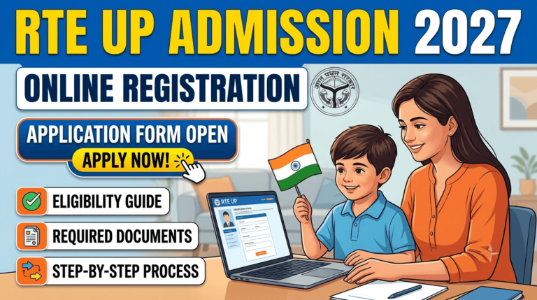RTE UP Admission 2027: Online Registration & Application Form