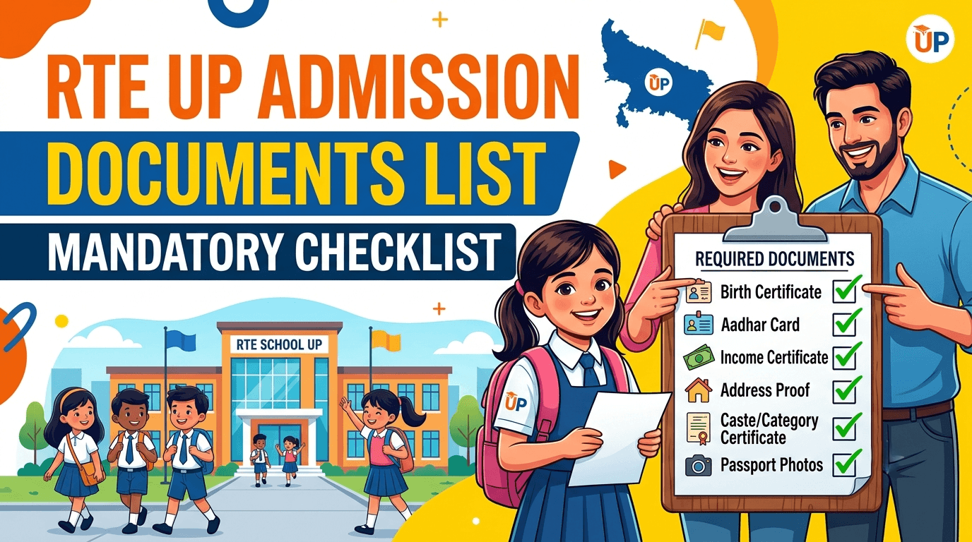RTE UP Admission Documents List: Mandatory Checklist