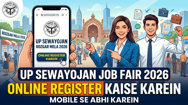 UP Sewayojan Job Fair 2026: Online Register Kaise Karein