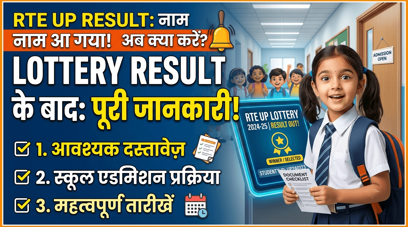 What to Do After RTE UP Lottery Result?