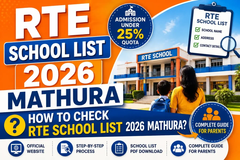 how-to-check-rte-school-list-2026-mathura