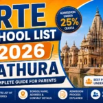 this image is about RTE School List 2026 Mathura –Complete Guide for Parents