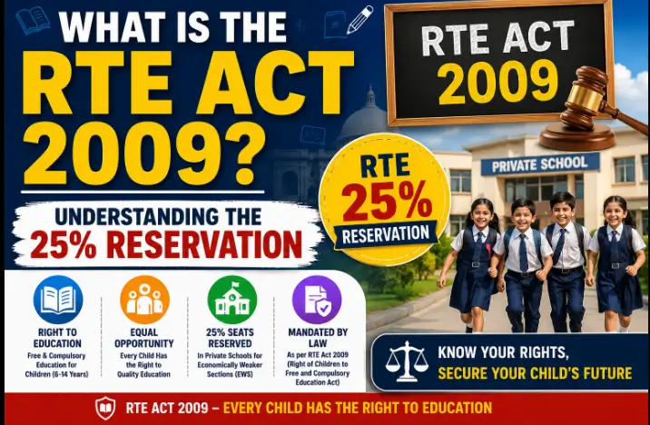 What is the RTE Act 2009? Understanding the 25% Reservation