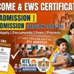 UP Income & EWS Certificate Guide for RTE Admission